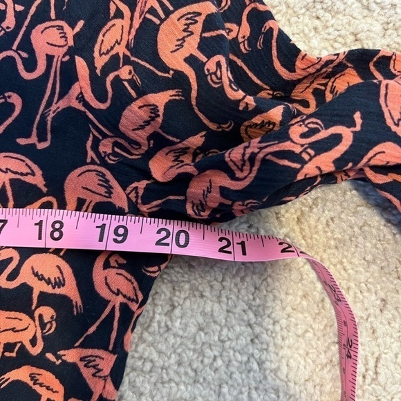 J Crew Women’s Pink Flamingo Dress Size Small - Picture 6 of 8